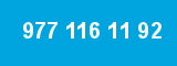 977 116 11 92